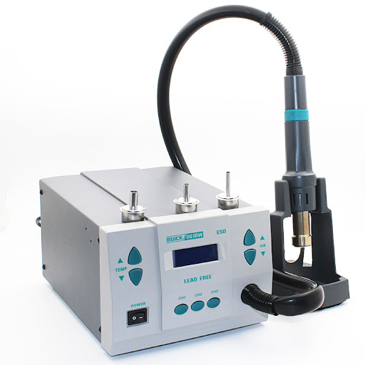 #1 Dạy Nghề Sửa Chữa Điện Thoại Di Động 2 Máy Khò Quick 861Dw